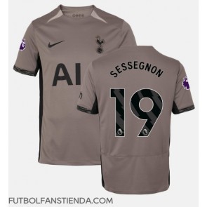 Tottenham Hotspur Ryan Sessegnon #19 Tercera Equipación 2023-24 Manga Corta
